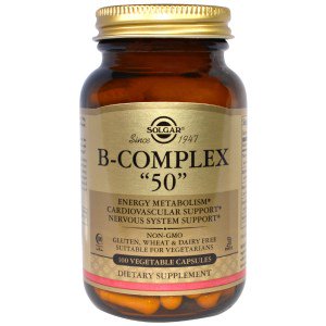 B-Complex 50 - 100 Vegetable Capsules - Solgar