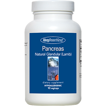 Pancreas Natural Glandular Lamb - 425mg 90 vcaps - Nutricology / ARG