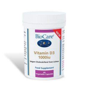 Vitamin D3 1000iu - 60 Capsules - BioCare