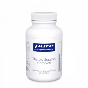Thyroid Support Complex 120 Capsules- Pure Encapsulations