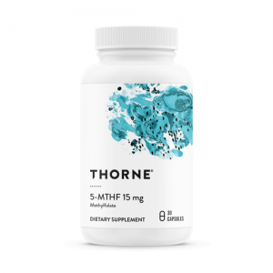5-MTHF - (15 mg) 30 Veg Caps - Thorne - SOI**