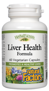 Liver Health Formula, 60 Caps - Natural Factors - SOI**