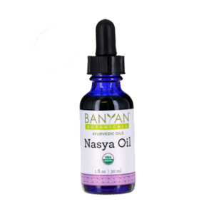 Nasya Oil, Organic 1 oz - Banyan Botanicals - SOI**