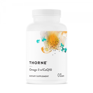 Omega-3 w/ CoQ10- 90 Gelcaps- Thorne- SOI**