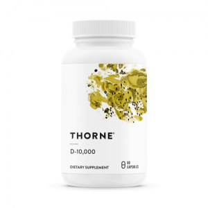 Vitamin D3/D-3 - D-10000 - 60 Veg Caps - Thorne