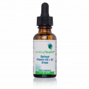 Optimal Vitamin D3 + K2 Drops (30ml) - Seeking Health