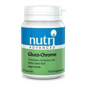 Gluco-Chrome 60 Capsules - Nutri Advanced