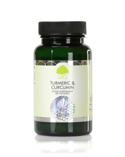 Turmeric & Curcumin - 60 Capsules - G&G Vitamins