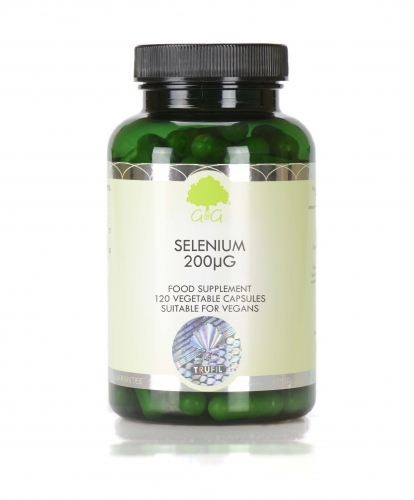 Selenium 200ug 120 Capsules - G&G Vitamins
