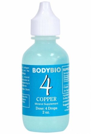Copper #4 Liquid Mineral - 2oz - Bodybio