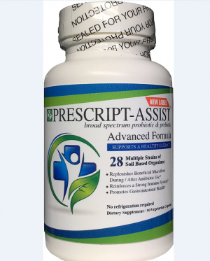 Prescript Assist SBO (soil based) Probiotic 90 caps No Pea Protein Safer Medical