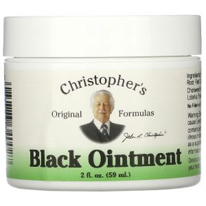 Black Ointment, 2 fl oz (59 ml) - Christopher's Original Formulas