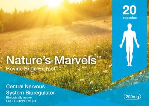 Central Nervous System Bioregulator (Cerluten) 20 capsules - Nature's Marvels
