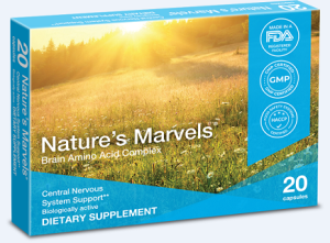 Brain Amino Acid Complex (20 capsules) - Nature's Marvels