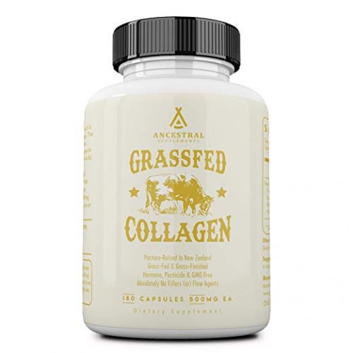 Grass Fed "Living" Collagen, 180 capsules - Ancestral Supplements