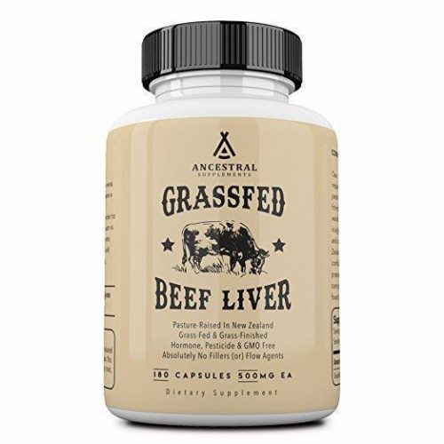 Grassfed Beef Liver, 180 capsules Ancestral Supplements