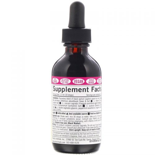 Para-Fight, Black Walnut / Wormwood, 2 fl oz (60 ml) - Eclectic Institute