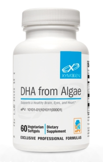 DHA from Algae 60 Softgels - Xymogen *SOI*