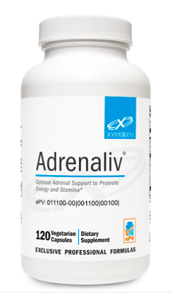 Adrenaliv® 120 Capsules - Xymogen *SOI*