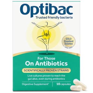 Probiotics For Those On Antibiotics, 10 capsules - Optibac