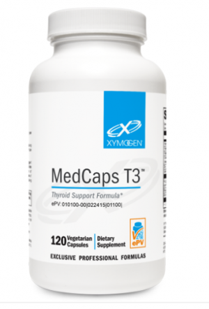 MedCaps T3 120 Capsules - Xymogen *SOI*