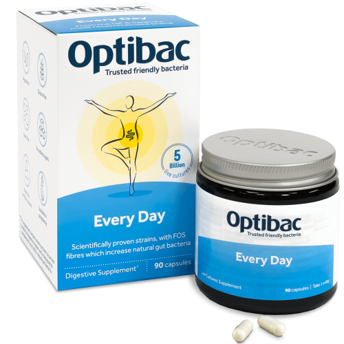 Every Day Probiotic + FOS, 90 capsules - OptiBac