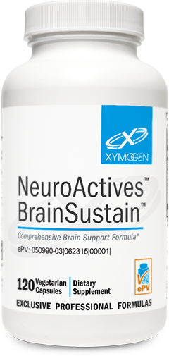 NeuroActives BrainSustain 120 Capsules - Xymogen *SOI*