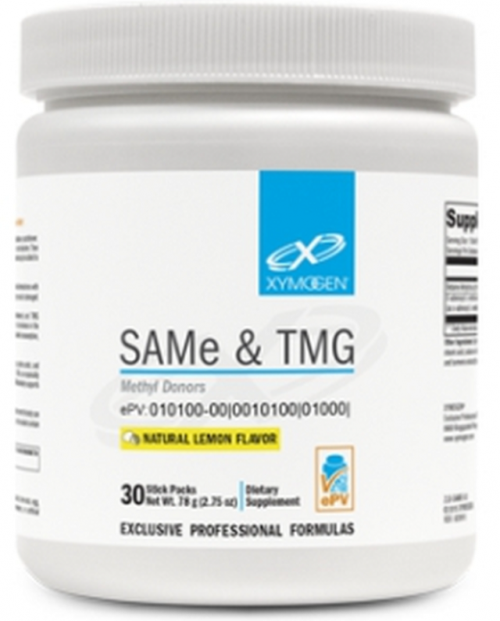 SAM-e & TMG Lemon 30 Servings - Xymogen *SOI*