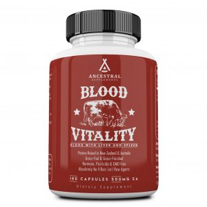 Blood Vitality, 180 Capsules - Ancestral Supplements