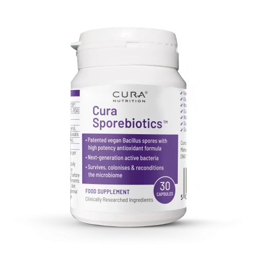 Cura Sporebiotics - 30 Capsules - Cura Nutrition