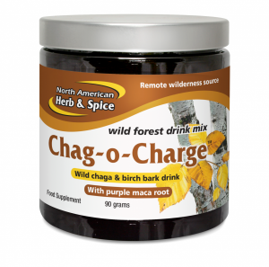 Chag-O-Charge Wild Chaga Mushroom Tea, 90g - North American Herb & Spice
