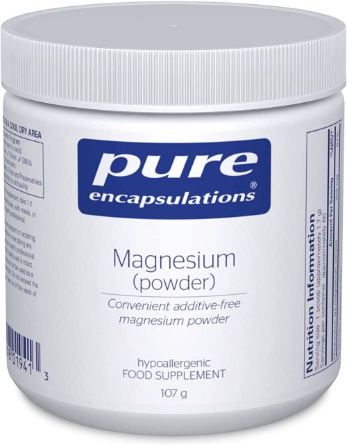 Magnesium citrate powder 107g- Pure Encapsulations