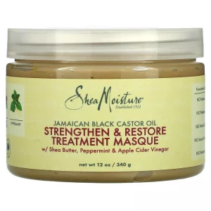 Jamaican Black Castor Oil, Strengthen & Restore Treatment Masque, 12 oz (340g) - SheaMoisture