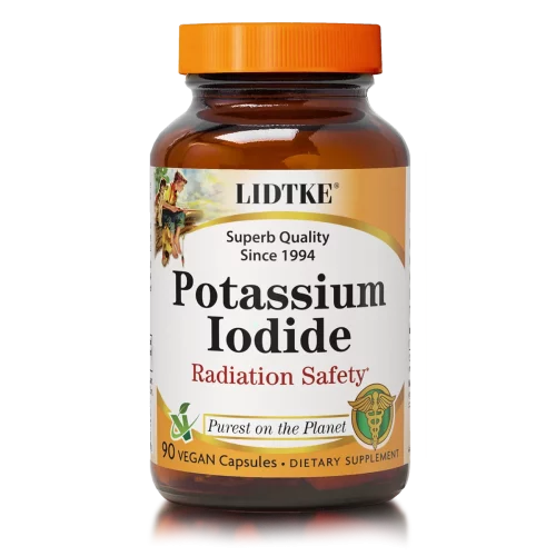 Potassium Iodide (Radiation Safety) 90 Capsules - Lidtke