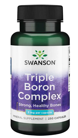 Triple Boron Complex 3mg 250 Capsules - Swanson