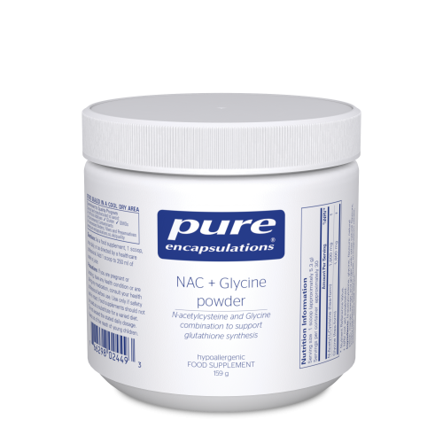 NAC + Glycine Powder, 159g - Pure Encapsulations