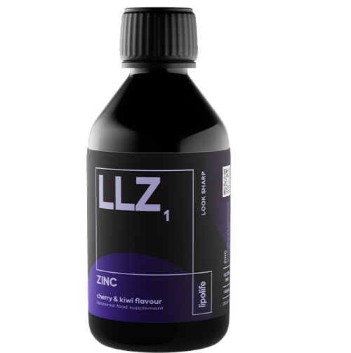 LLZ1 Liposomal Zinc (250ml) - lipolife