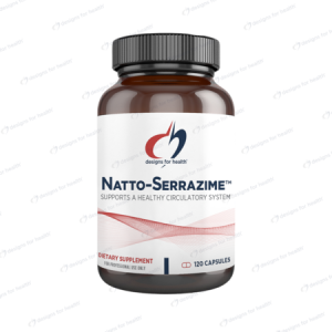 Natto-Serrazime (120 Capsules) - Designs for Health