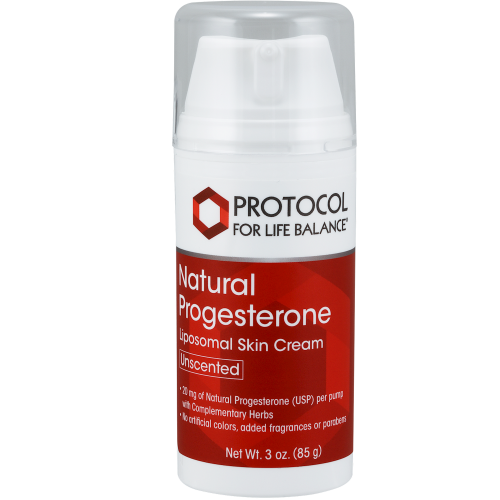 Natural Progesterone Cream 3oz (85g) ? Protocol For Life Balance