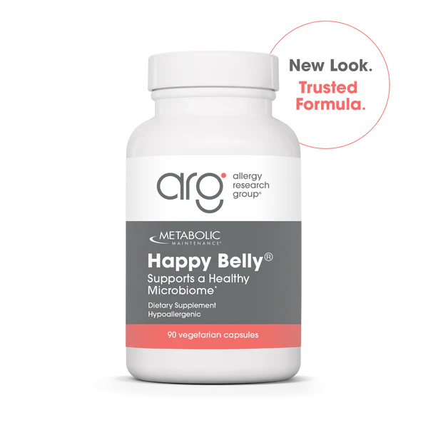 Metabolic Maintenance® Happy Belly (90 capsules) - Allergy Research Group