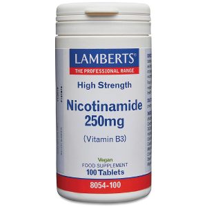 Nicotinamide (Vitamin B3) 250mg - 100 Tablets - Lamberts