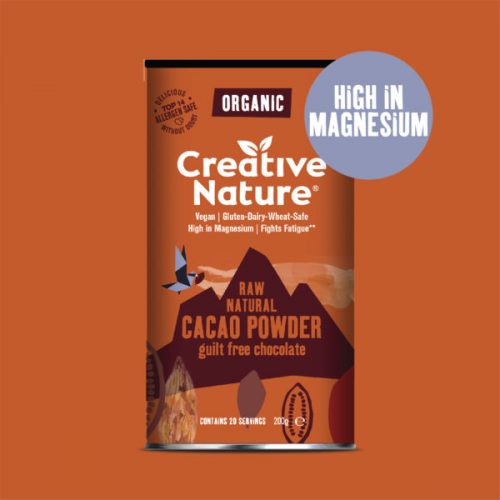 Organic Cacao Powder, 200g - Creative Nature