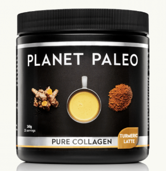 Pure Collagen – Turmeric Latte 260g - Planet Paleo