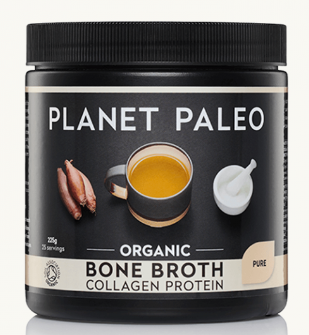 Organic Bone Broth Collagen Protein 225g – Planet Paleo