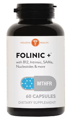 Folinic + (60 Capsules) - Holistic Health