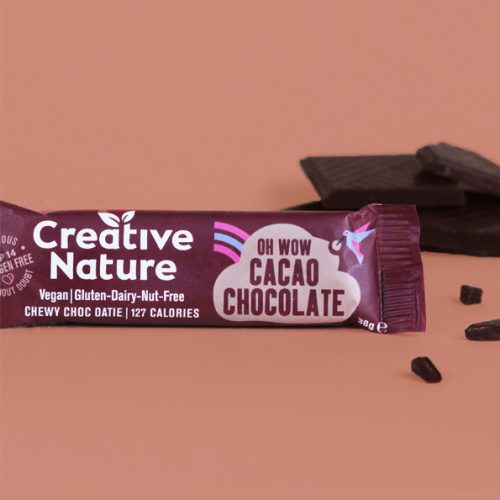 Oh Wow Cacao Chocolate Oatie 38g Bar x 20 - Creative Nature