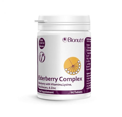 Elderberry Complex 90 Tablets - BioNutri