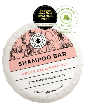 Shampoo bar (Argon & Rose) - GreenFrog Botanic