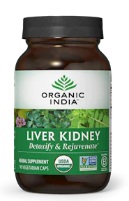 Liver Kidney (90 Capsules) - Organic India
