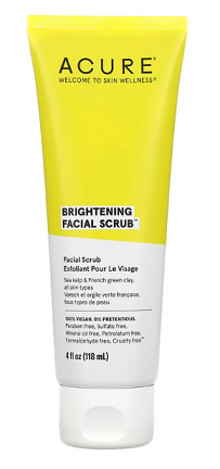 Brightening Facial Scrub, 4 fl oz (118 ml) - Acure